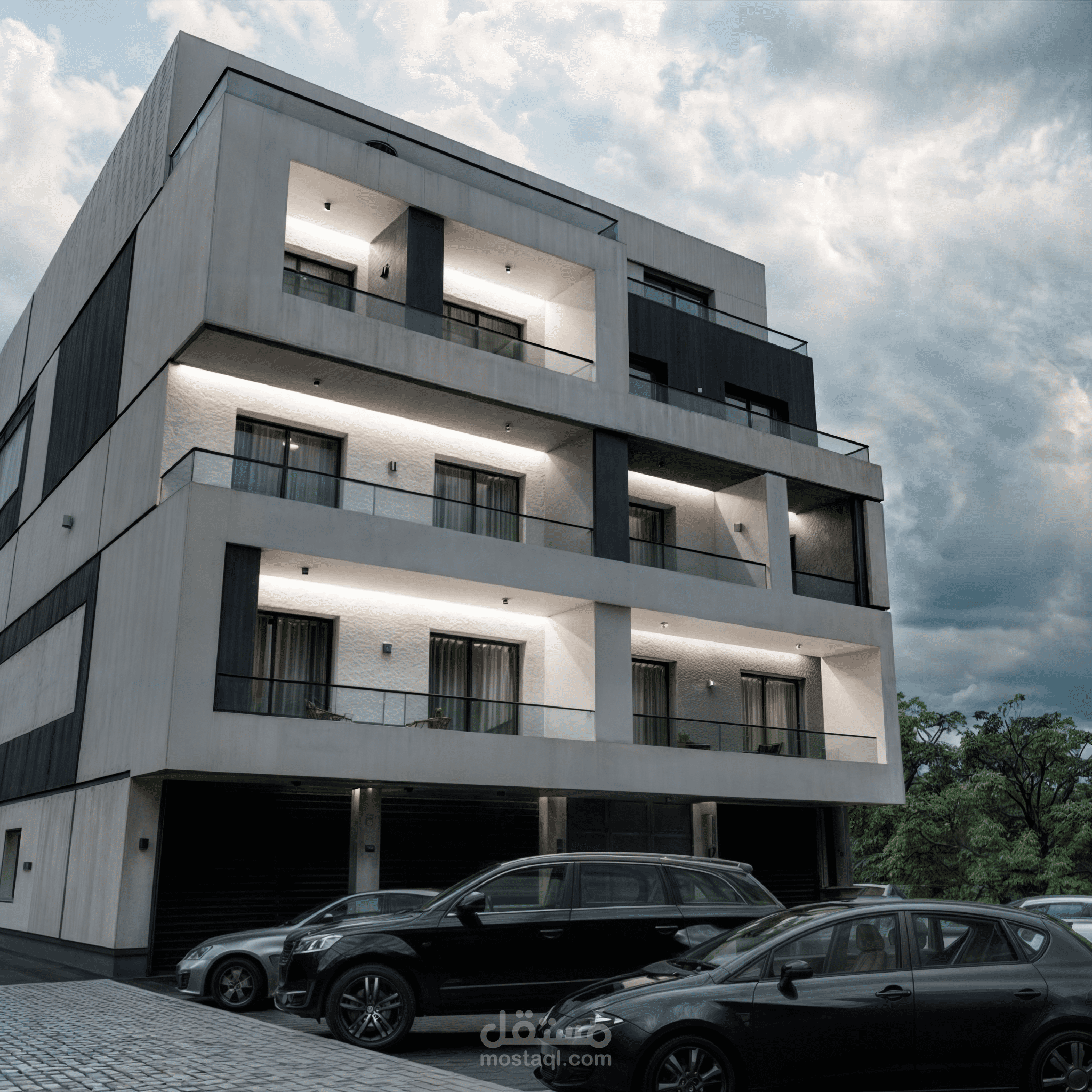 تصميم واجهات عصرية