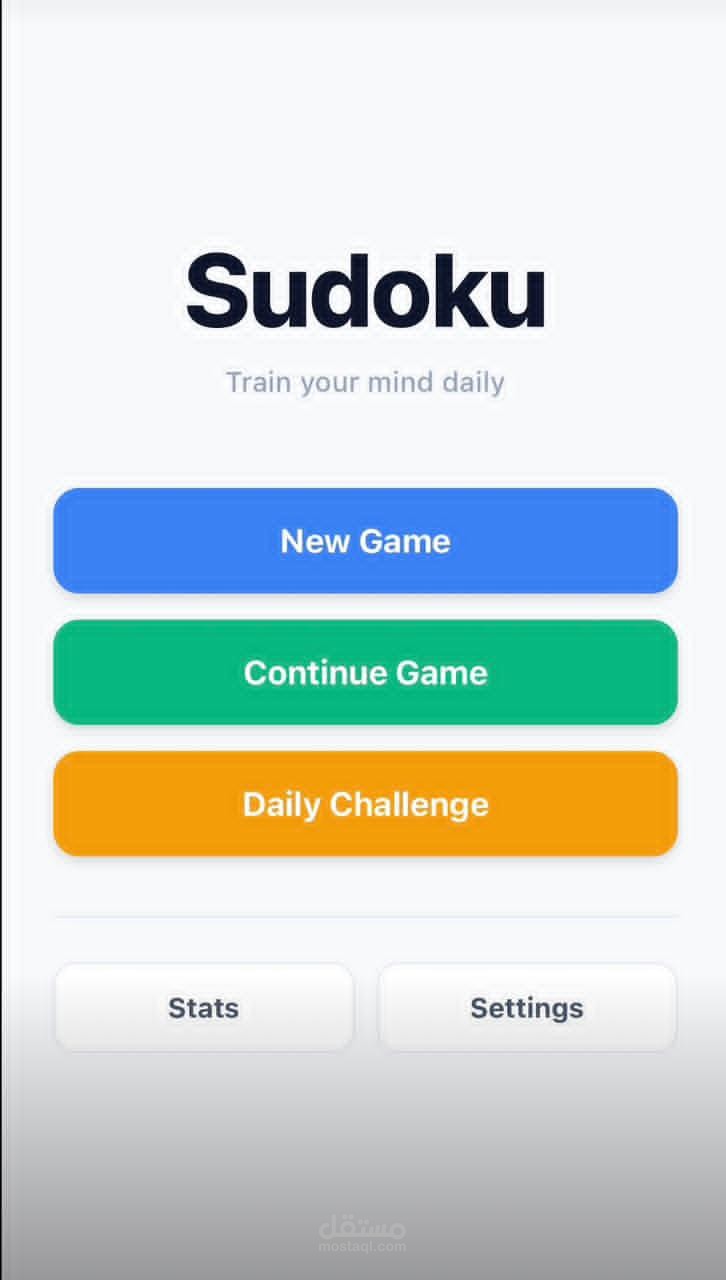 Sudoku game using flutter