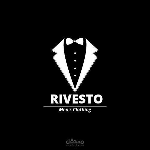 تصميم شعار احترافي لشركة البسة كلاسيكية رجالية rivesto وشركة البسة كلاسيكية Vitalis