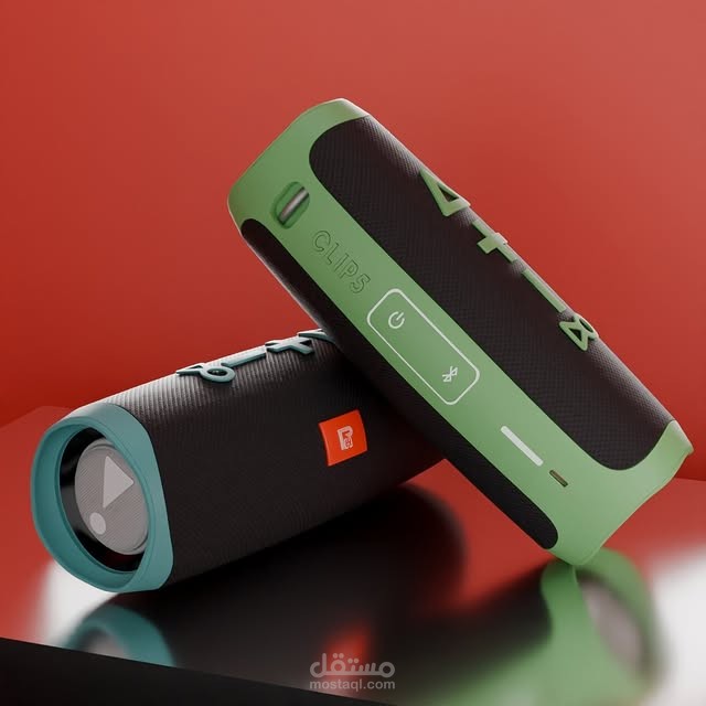 "Phasoar Clips" Bluetooth speakers animation