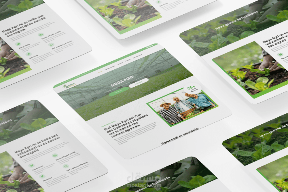 تصميم صفحة هبوط