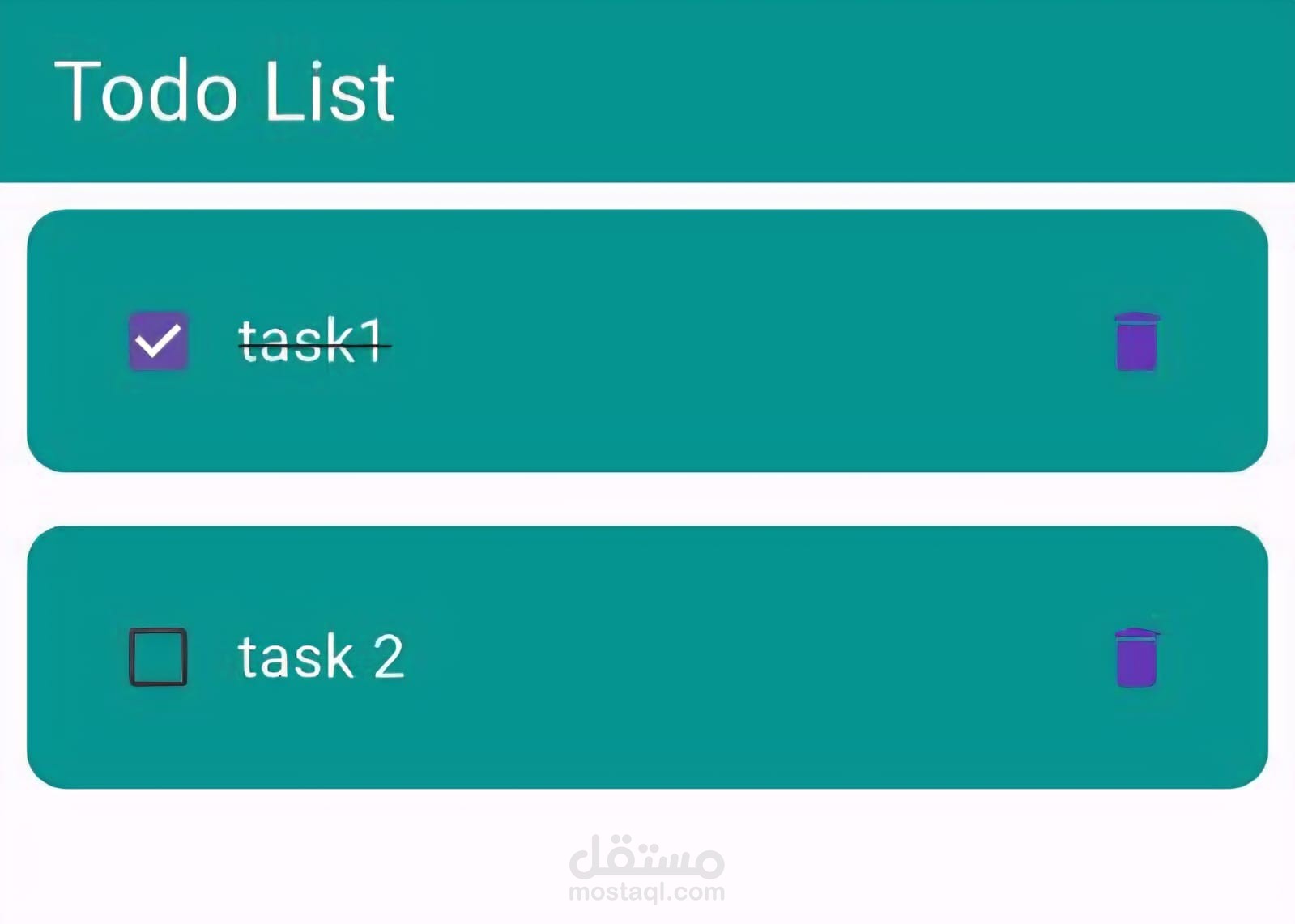 تطبيق Todo