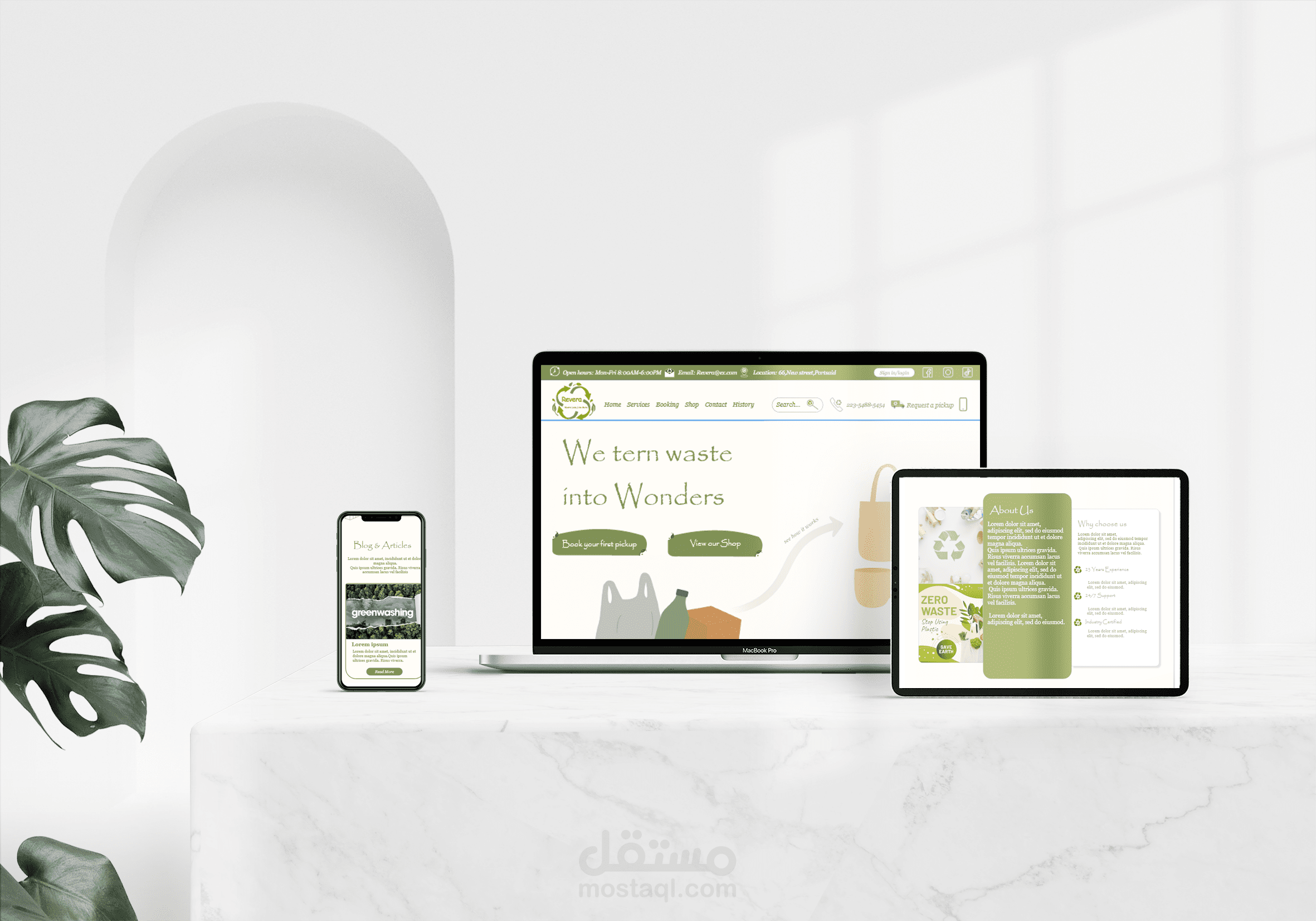 Revera Recycling Website