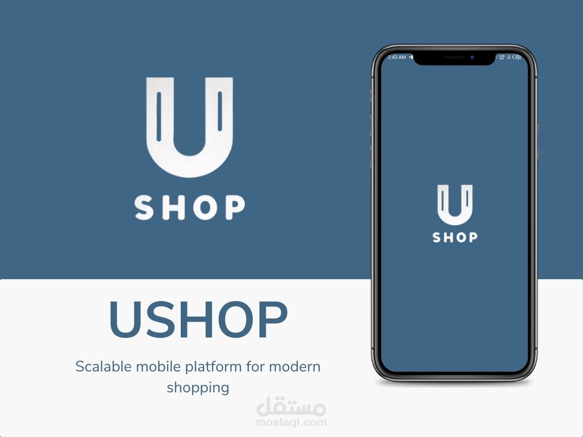 U-SHOP هو متجر  تسوّق إلكتروني يسهّل على المستخدمين استكشاف المنتجات، وشراؤها أونلاين بطريقة سريعة وآمنة، مع تجربة استخدام بسيطة ومريحة.