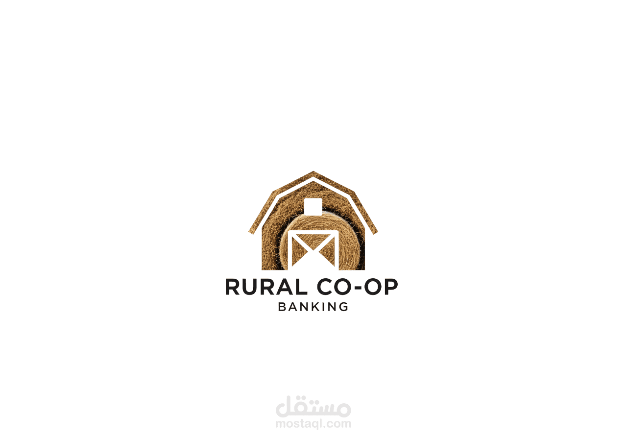 تصميم شعار احترافي لمصرف تعاوني ريفي