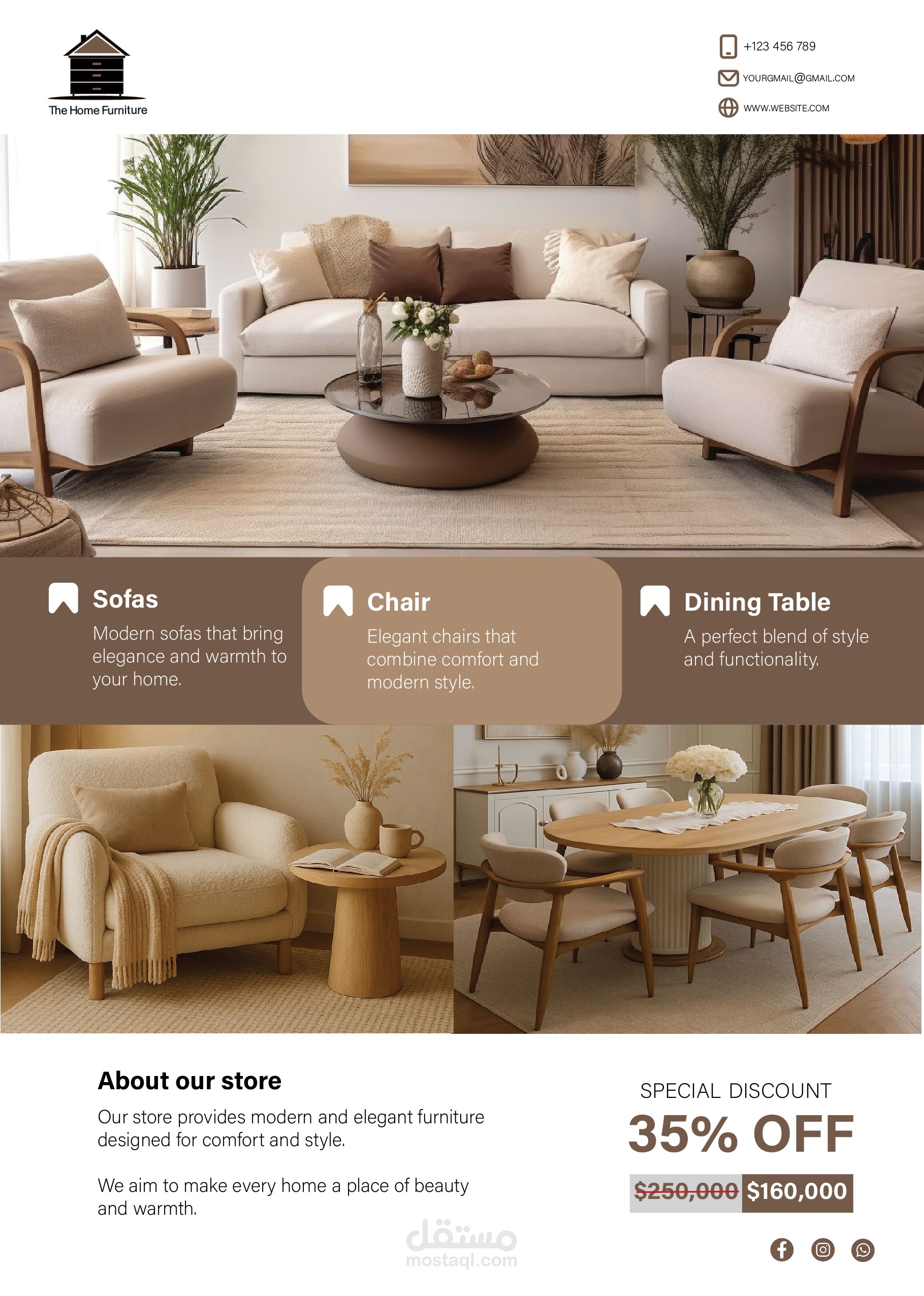 Flyer Design – Home Furniture