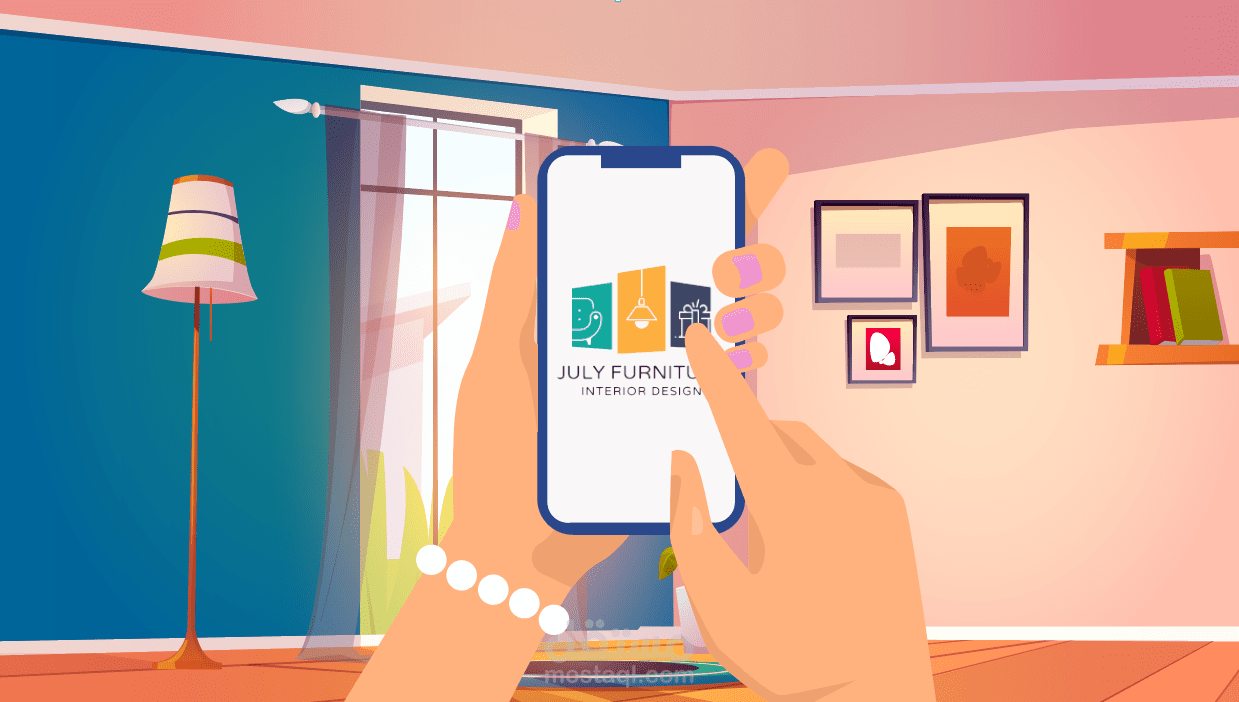 فيديو موشن جرافيك لشركه اثاث سعوديه