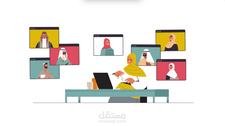 موشن جرافيك لتطبيق دوافير