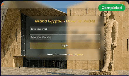 Grand Egyptian Museum Client-Server Desktop Application