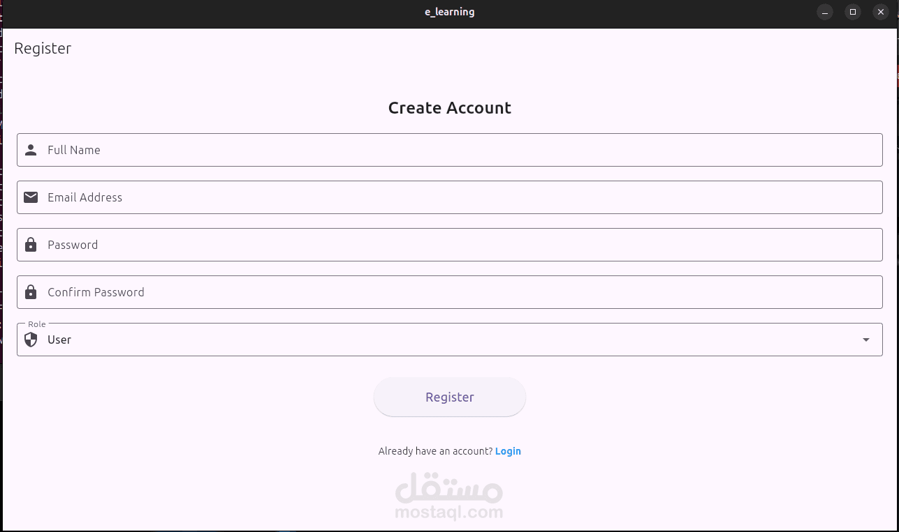 Full-Stack E-Learning Platform (Client-Server Web Application)