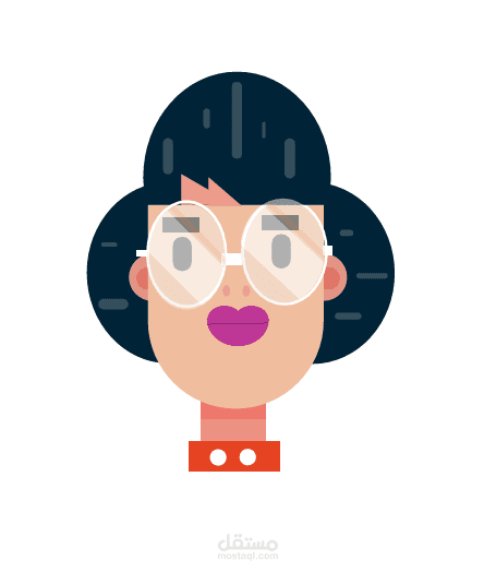 Flat Vector Character Illustration