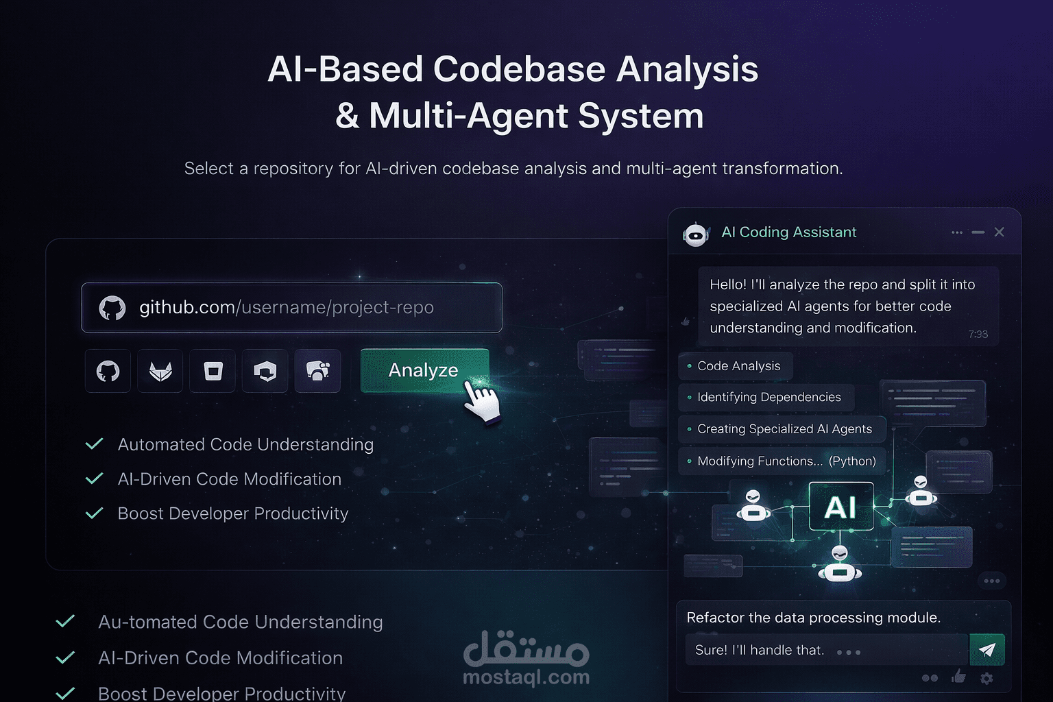AI-Based Codebase Analysis & Multi-Agent System