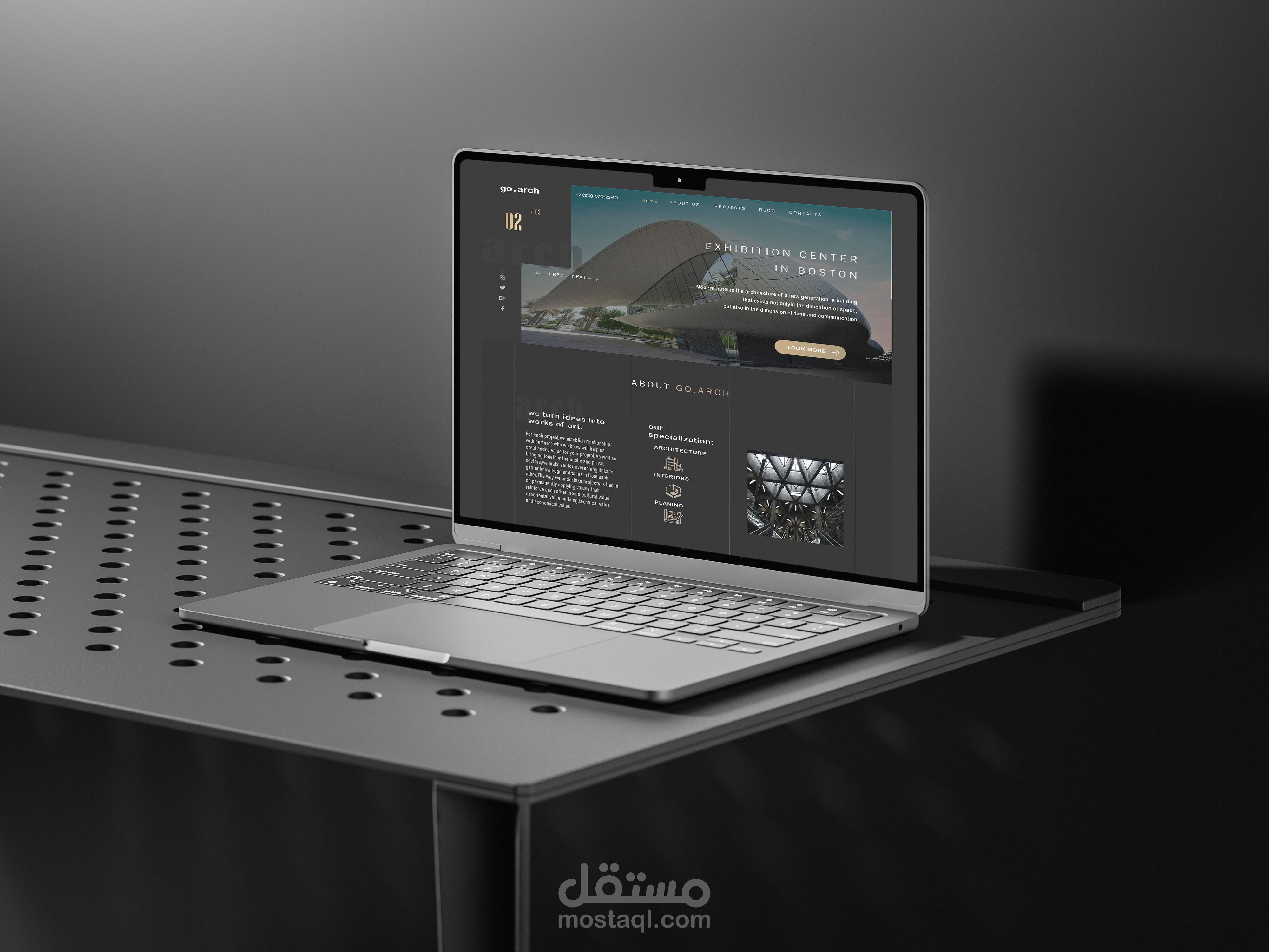 موقع (go.arch) موقع للتدريب