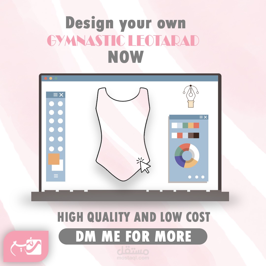 gymnastics leotards illustration
