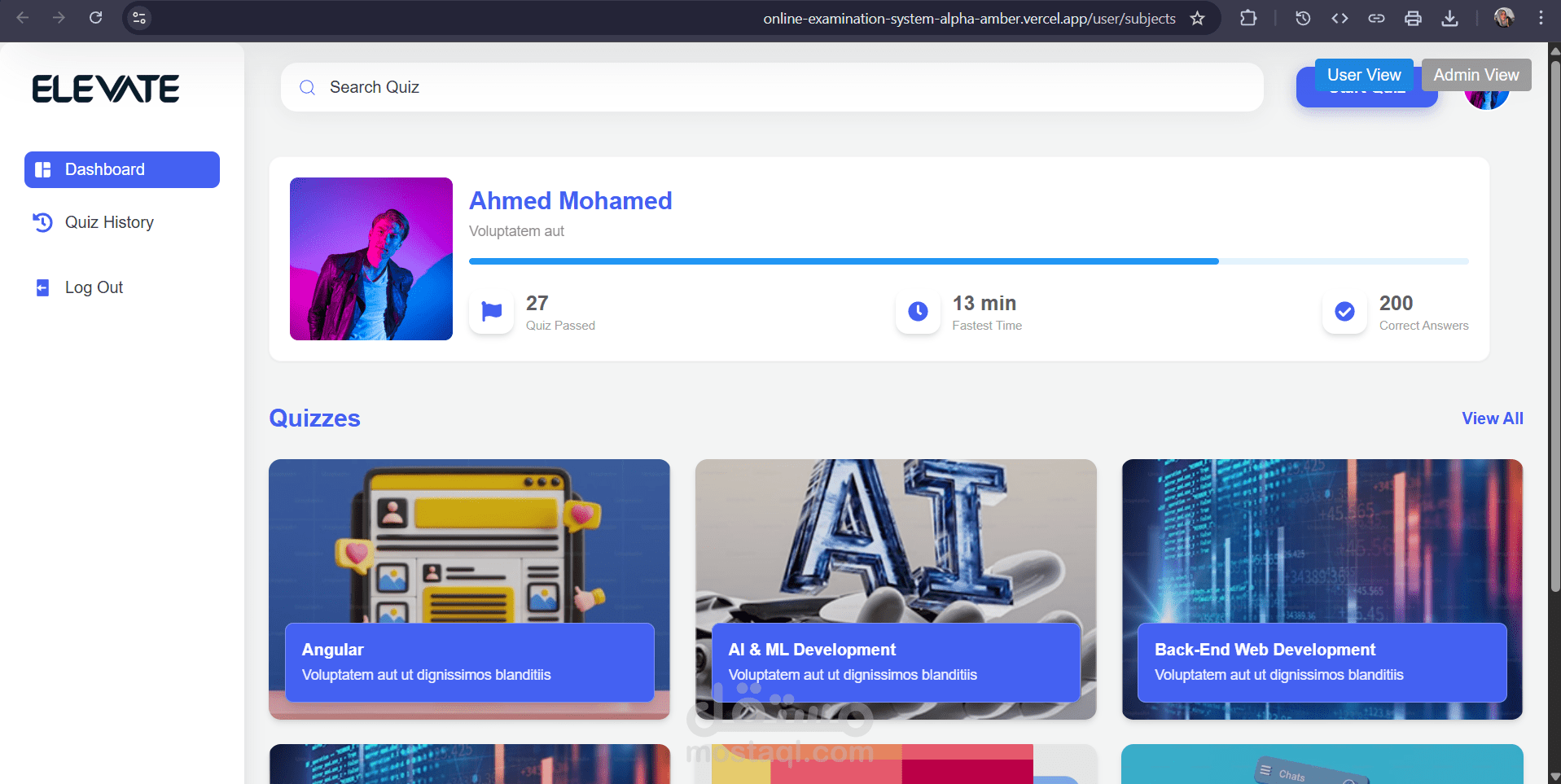 Online Examination System