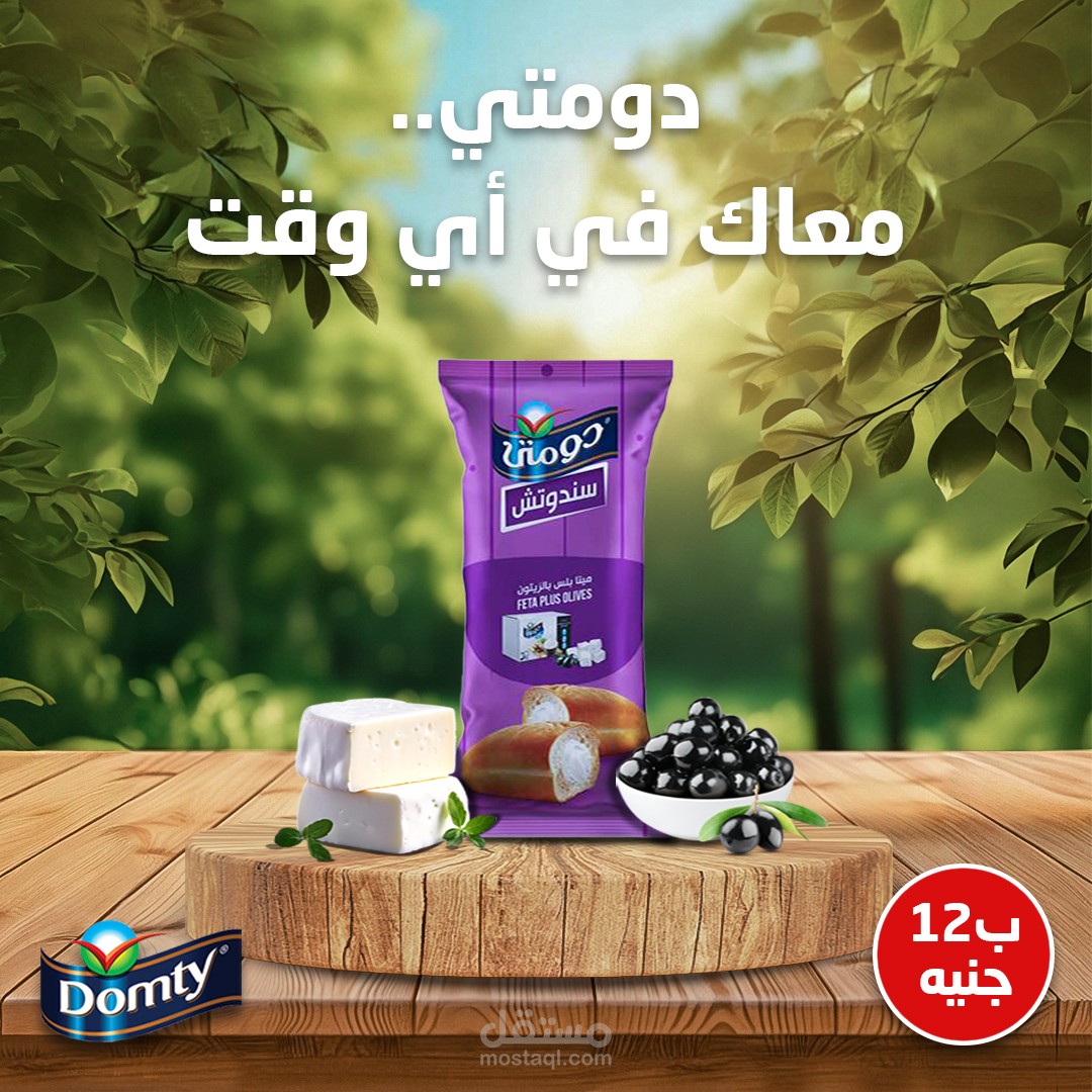 Domty social media design