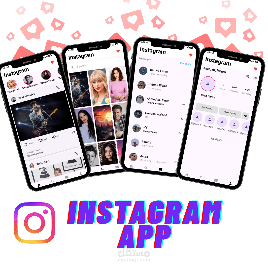 Instagram App Simulation