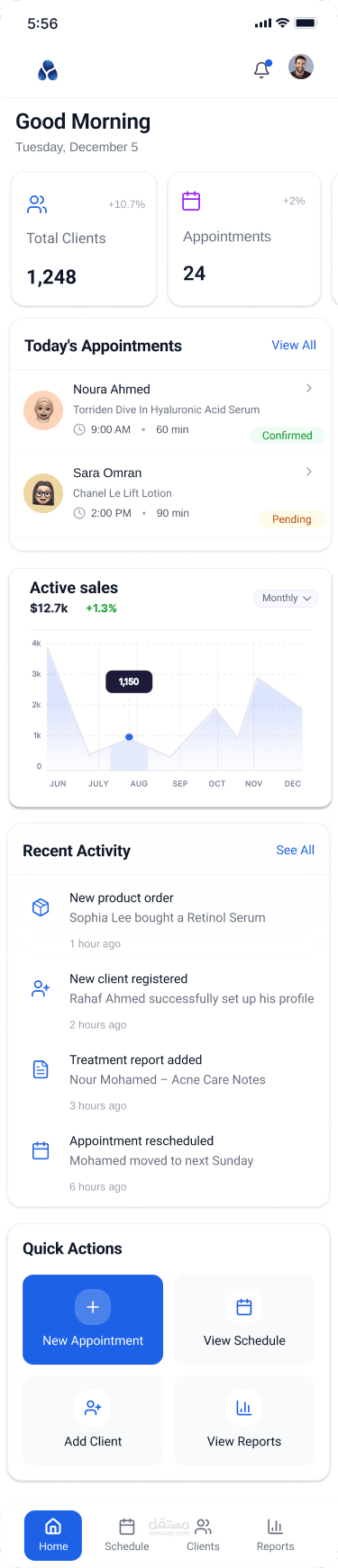 CRM for skincare products
