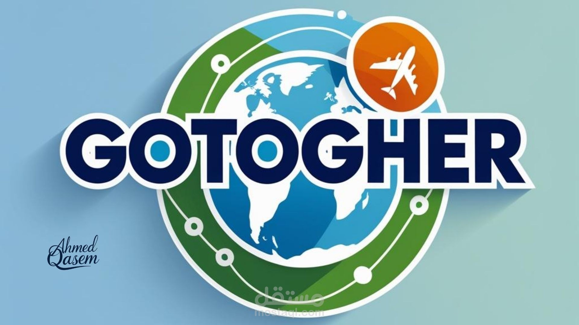 صفحة هبوط لمنصة نقل ومشاركة رحلات (Landing Page) Ride Sharing App