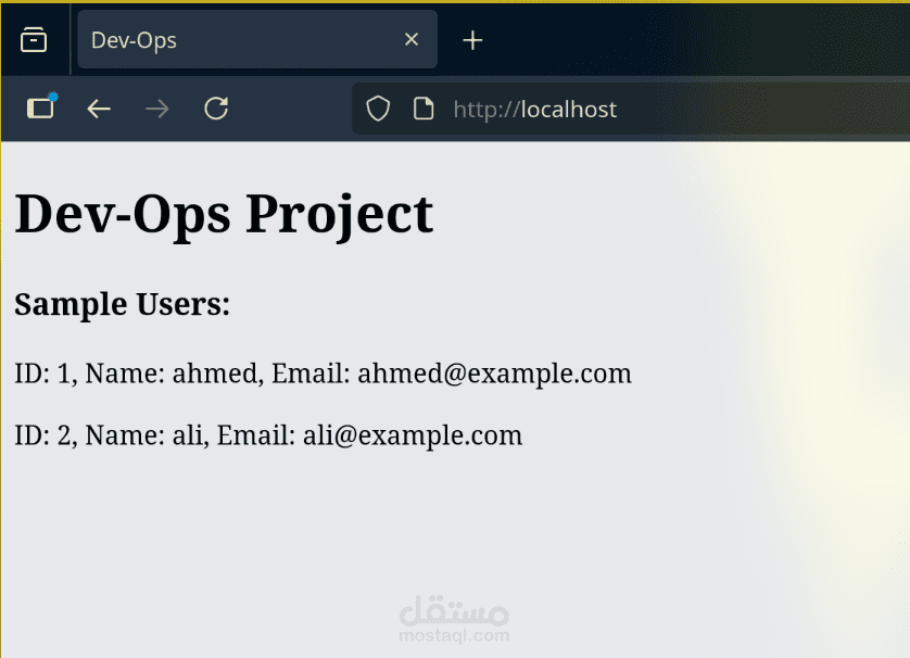 Final Docker Compose Project: Multi-Container Web App with Nginx & PostgreSQL