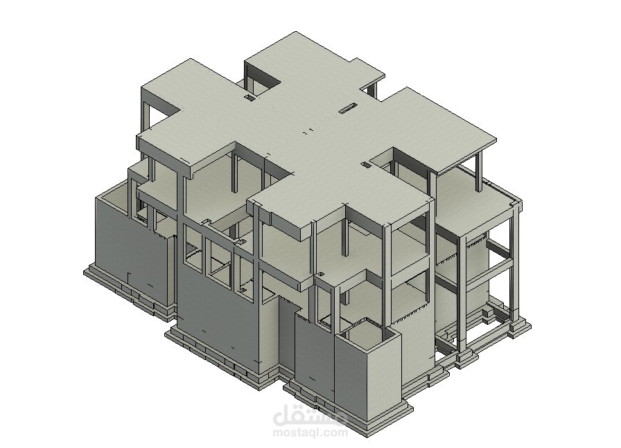 تحويل مخططات CAD إلى نماذج BIM (Revit) بدقة عالية LOD 300.