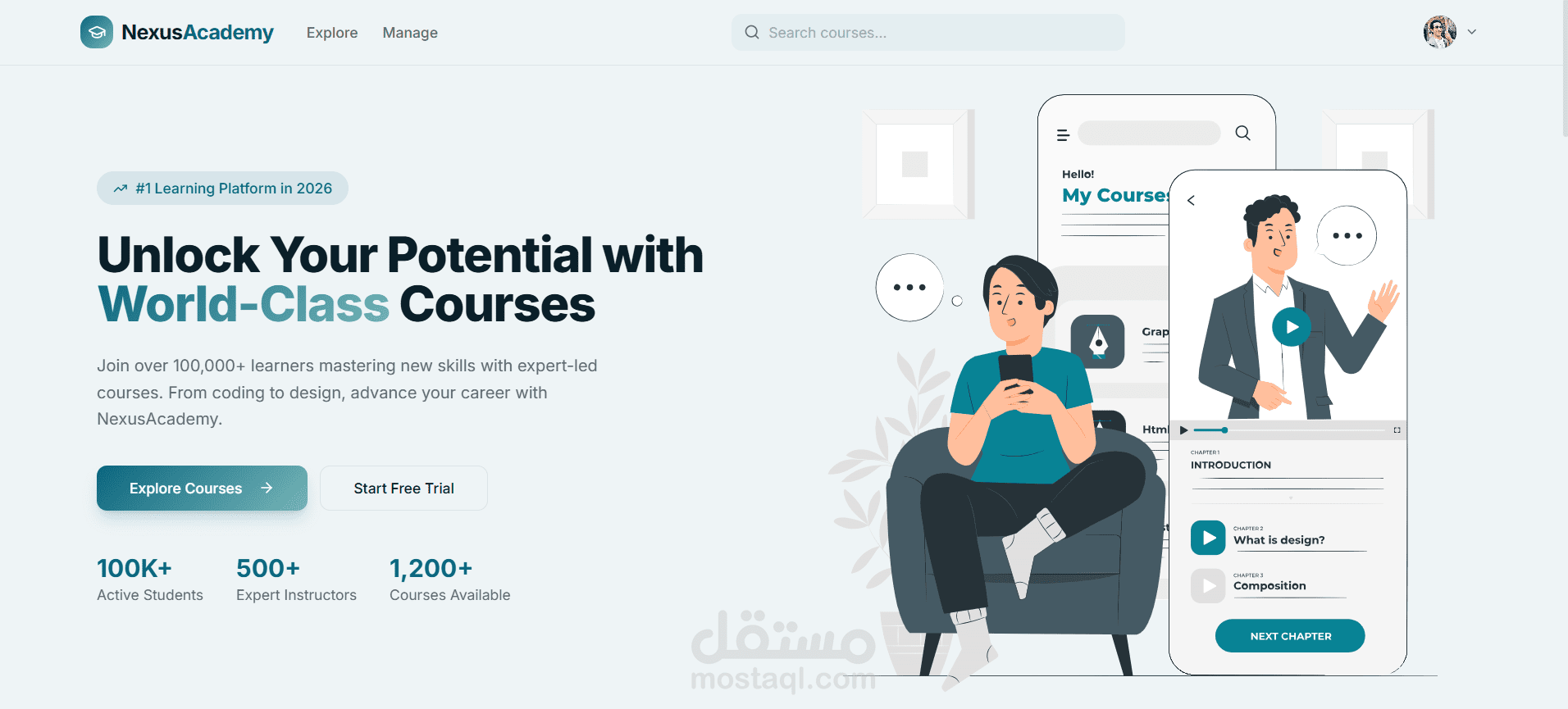 Nexus Academy - LMS