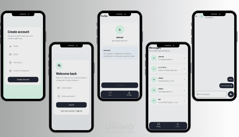 Chat Mobile Application with Firebase (Flutter)