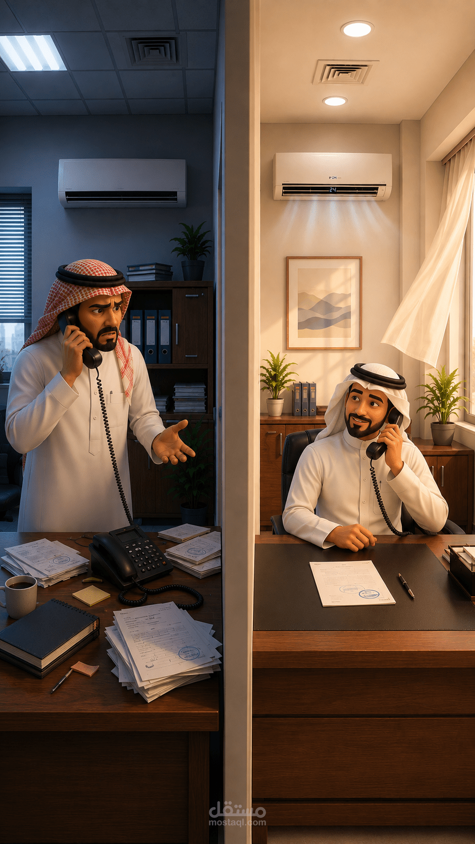 حوار خلف الاسوار - اعلان شركة قوة الدعم