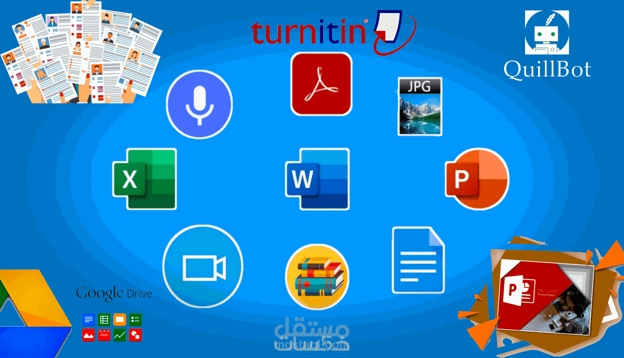 تفريغ محتوى نصي مكتوب يدوياً أو من صور أو pdf ل صيغة متعددة