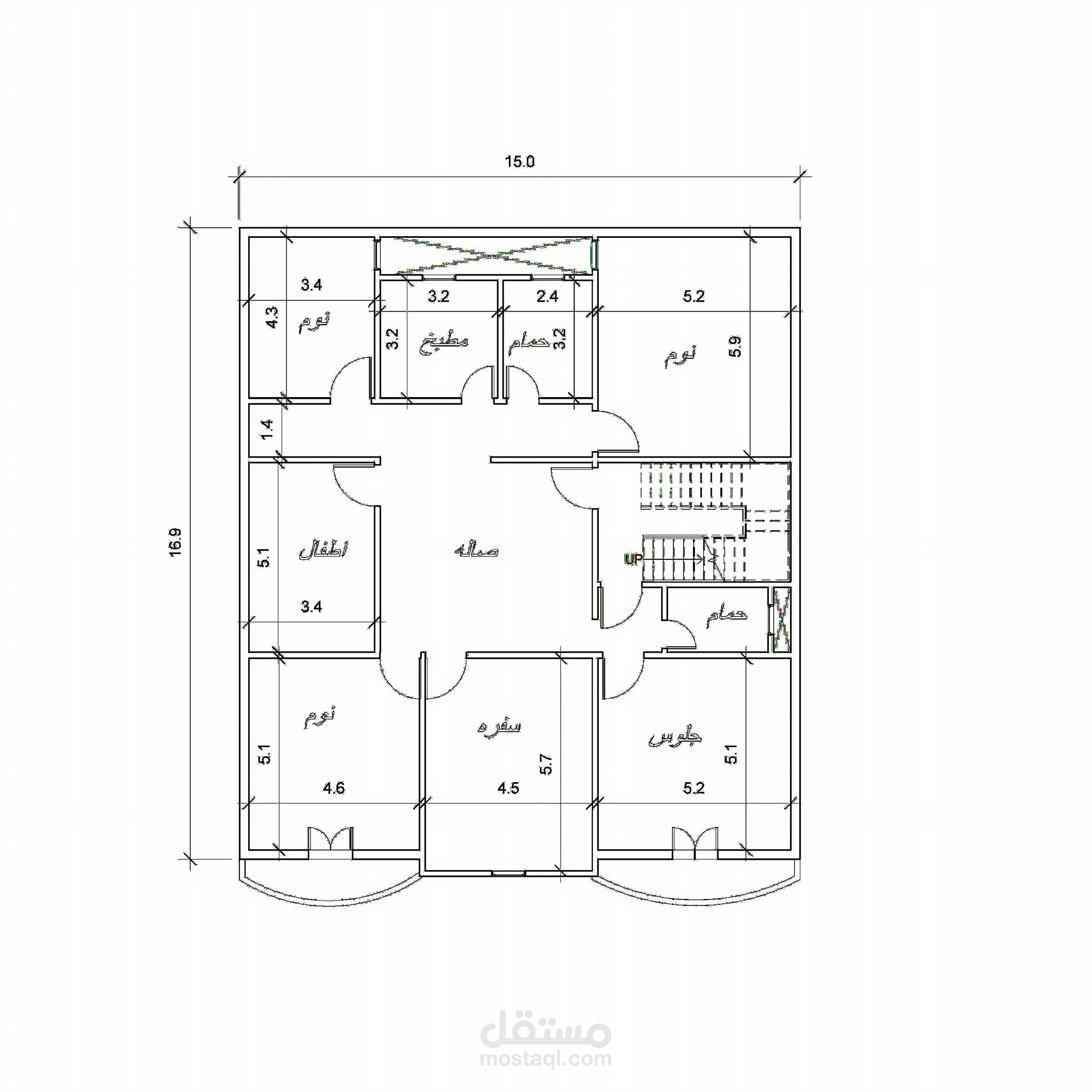 تخطيط معمارى دقيق