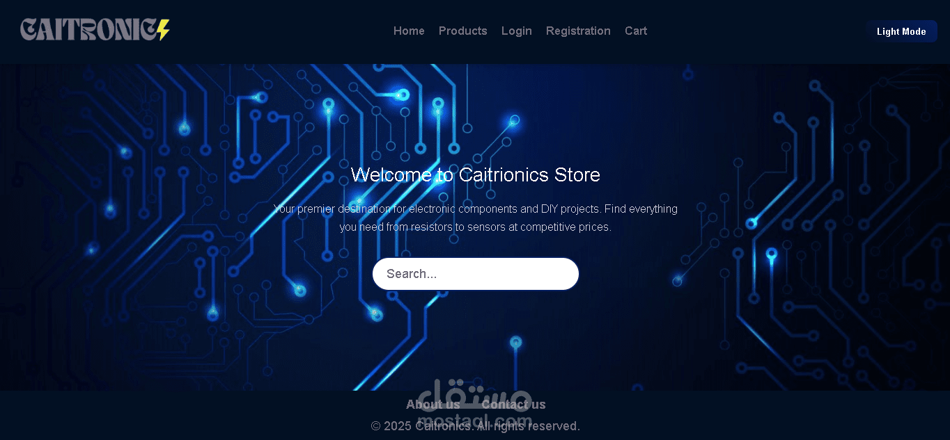 E-commerce website