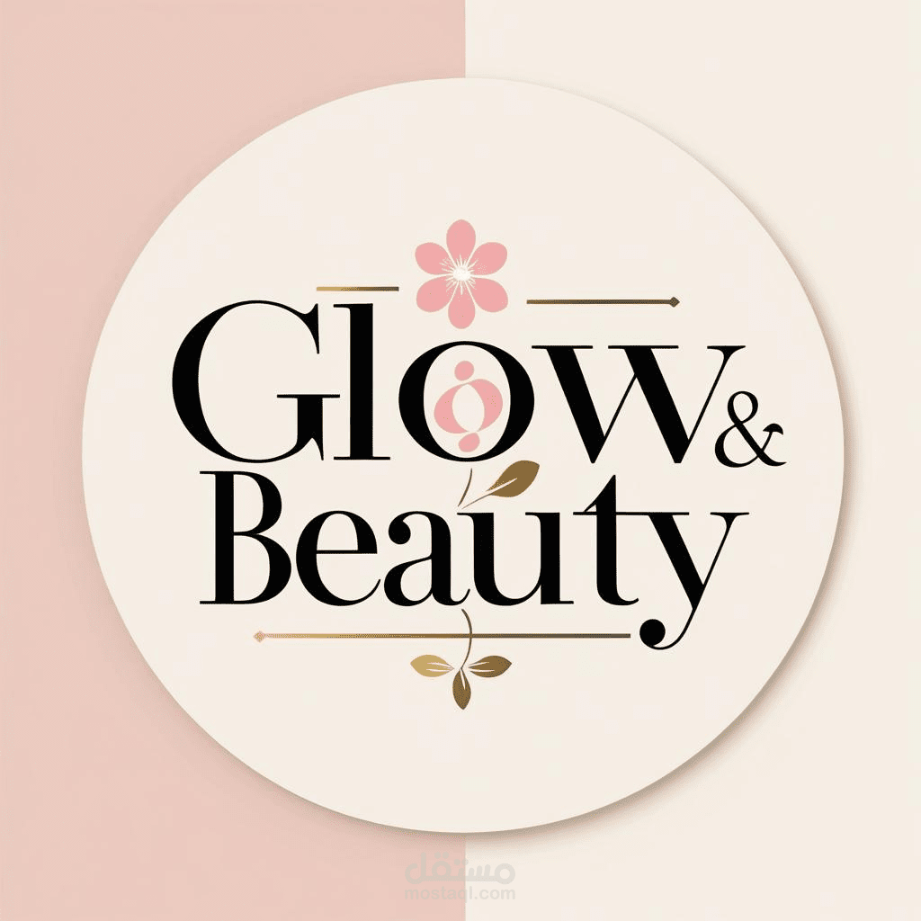 انشاء صفحة نصائح للتجميل والعناية بالبشرة Glow & beauty