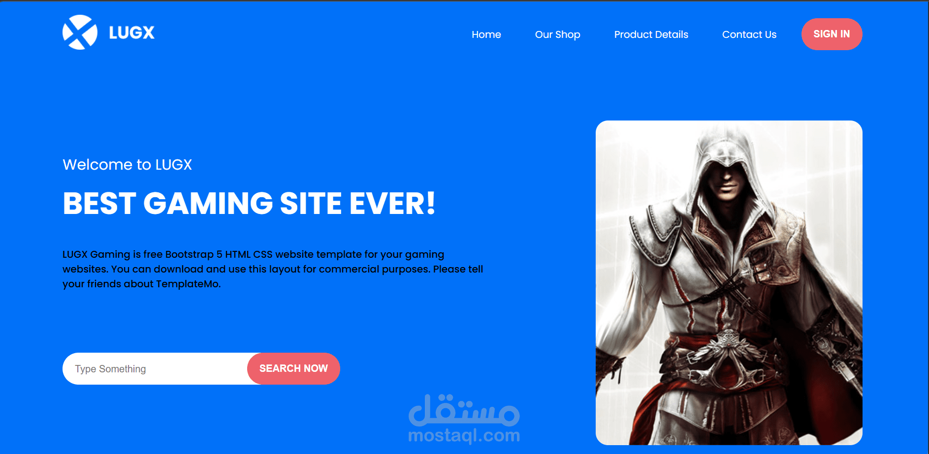 HTML & CSS Template_2