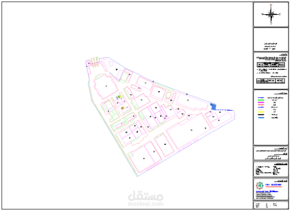 تحليل وتنفيذ الأعمال المساحية باستخدام أوتوديسك والأجهزة الحديثة