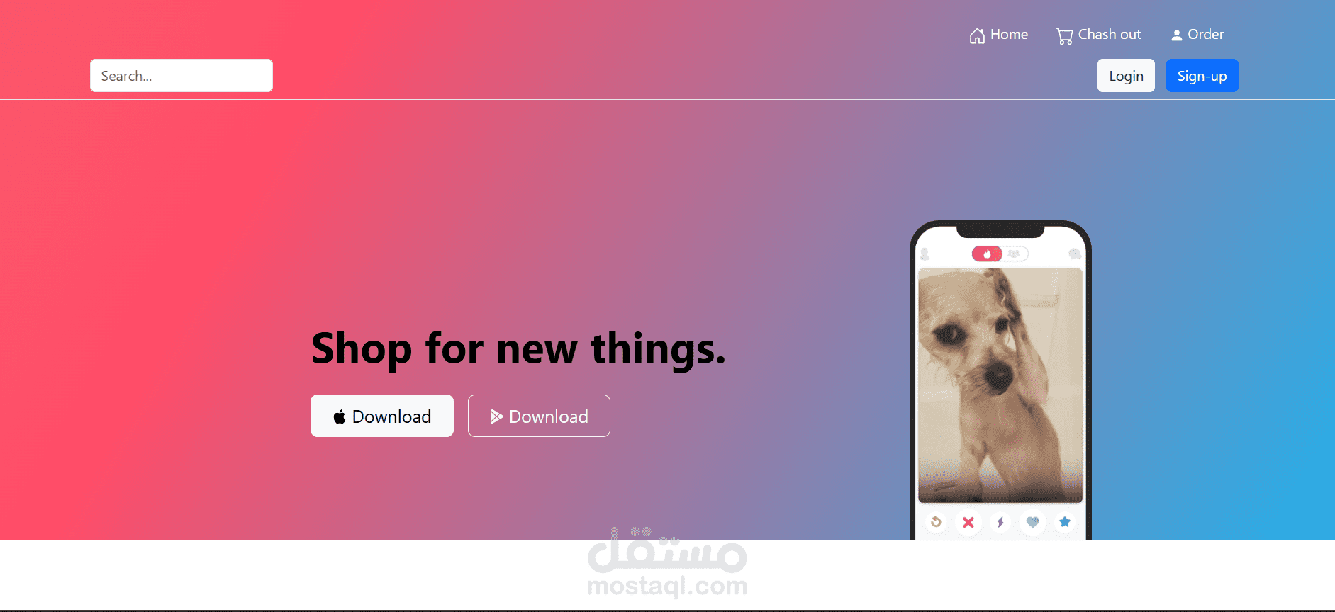 Ecommerce website