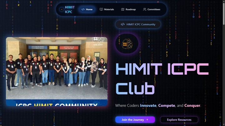 موقع تعريفي لكومينتي جامعي احترافي