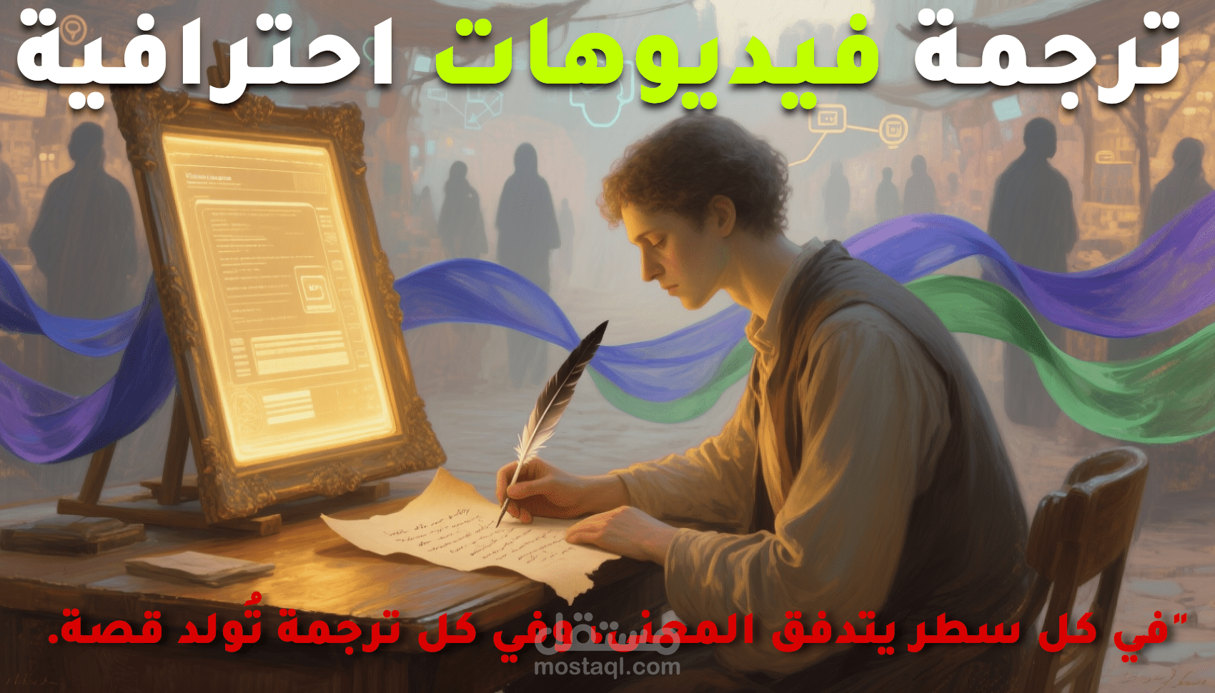 ترجمة الفيديوهات من الانجليزية الى العربية والعكس مع ضبط التوقيت