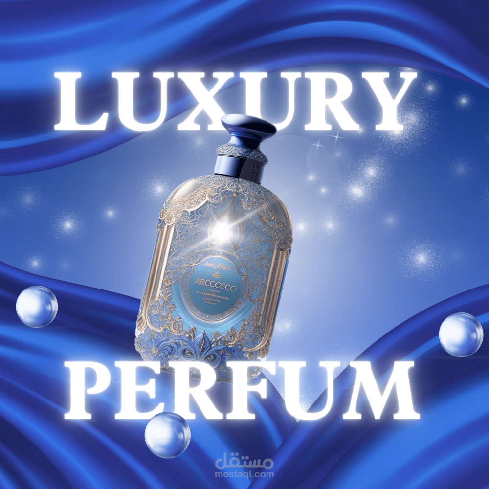 Ads for luxury perfume