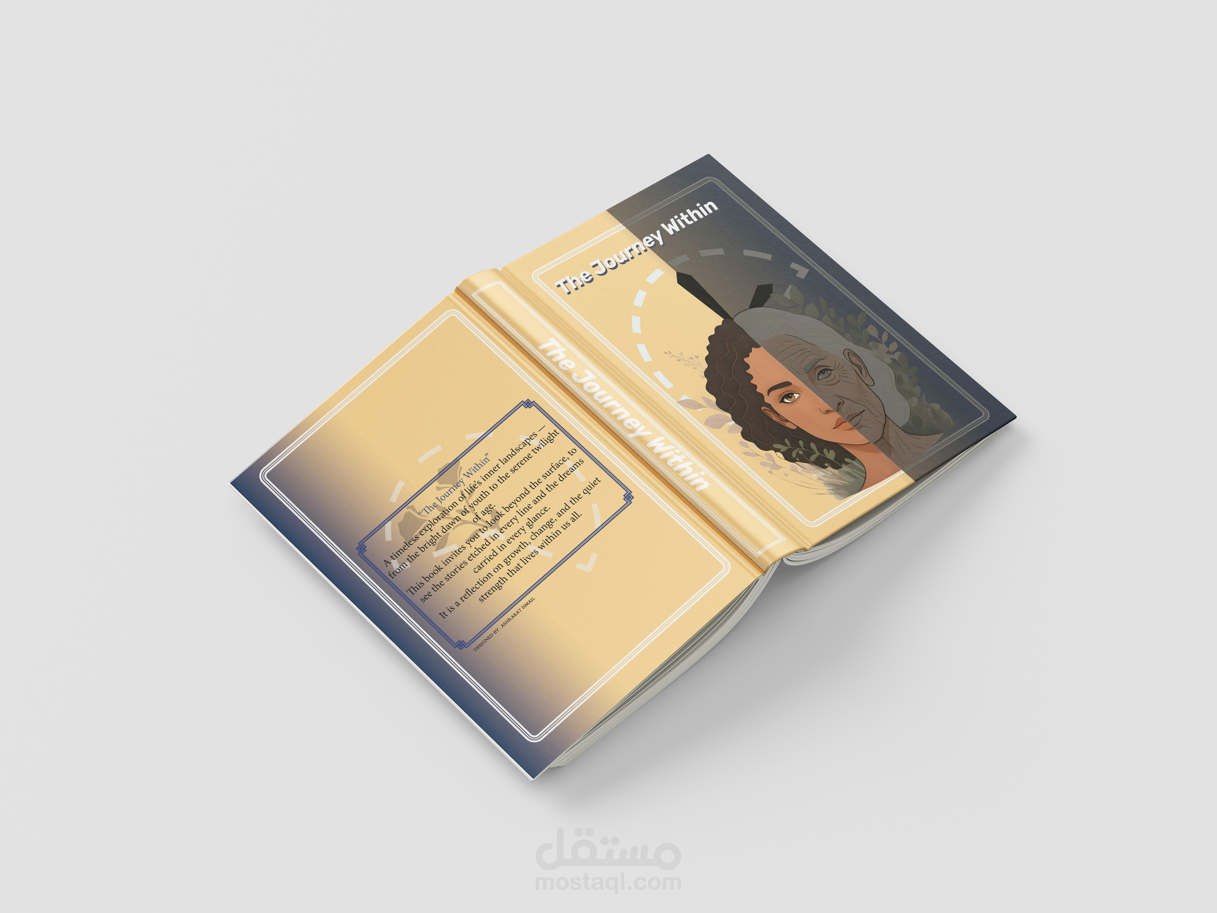 InDesign Project – Book Cover Design | مستقل