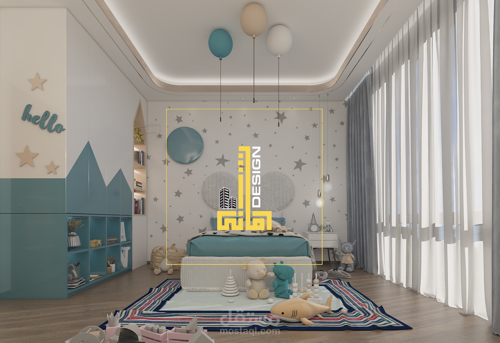 غرفة نوم أطفال