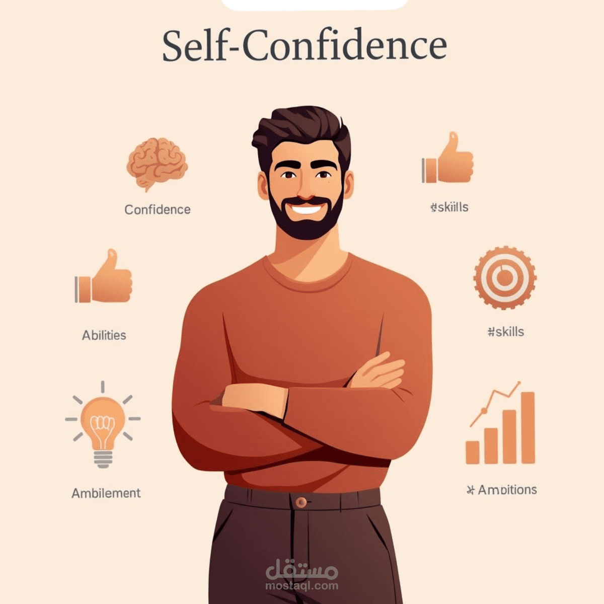 مقال بحثي عن الثقة بالنفس