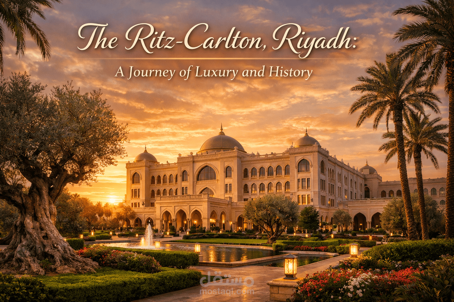 The Ritz-Carlton, Riyadh | A Journey of Luxury and History