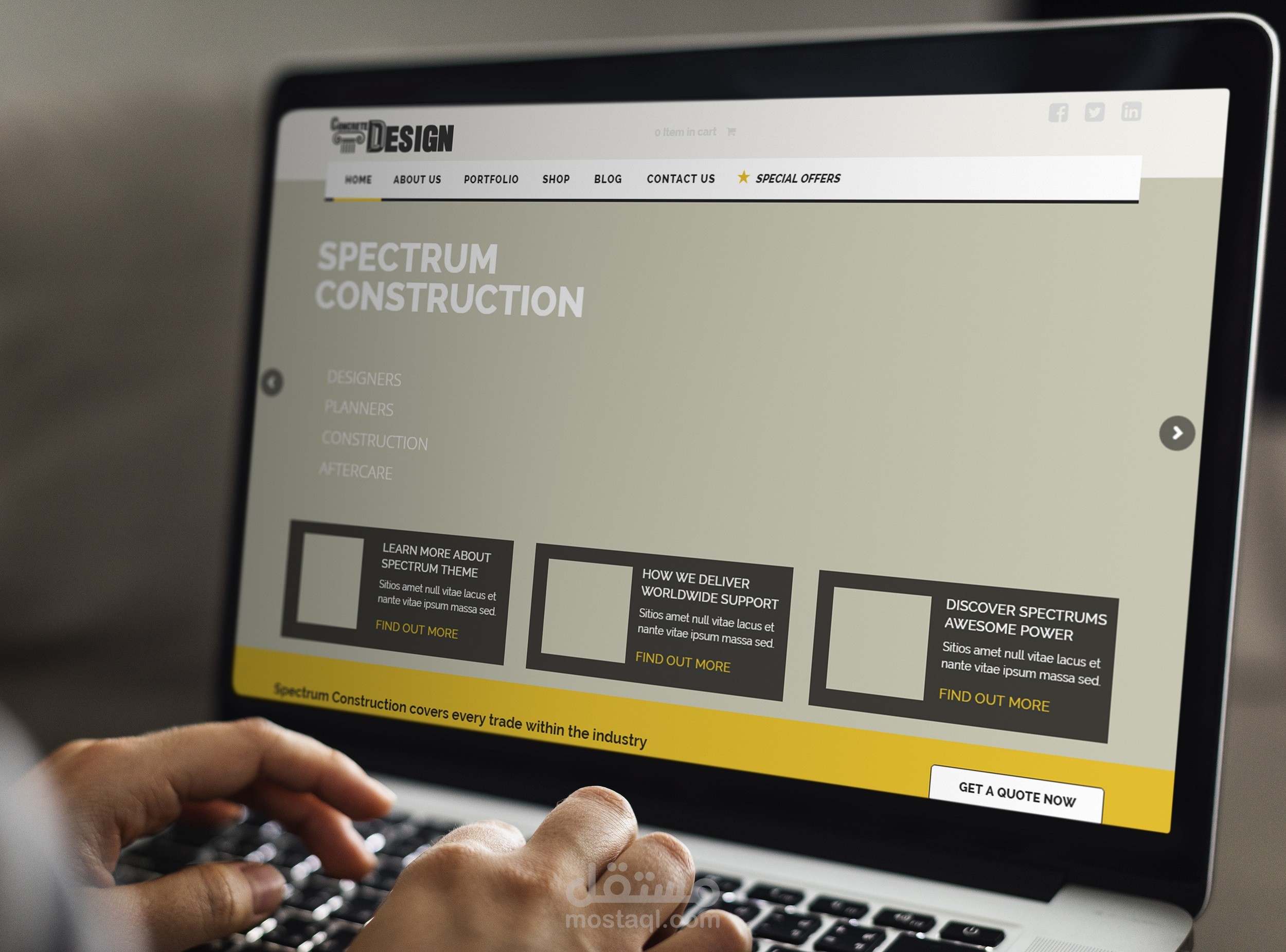 موقع شركة ديكور