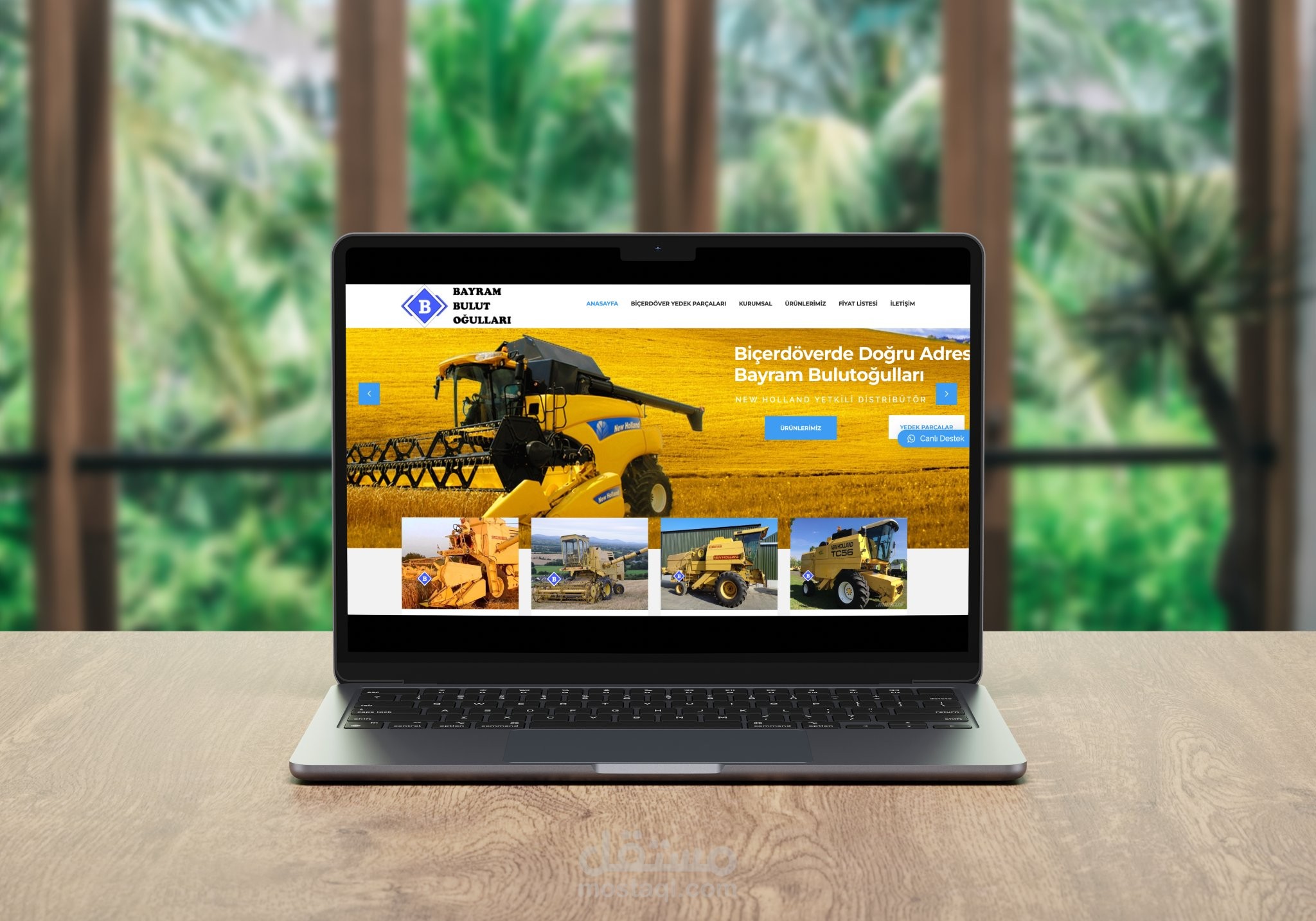 موقع بايرام بولوت أوغوللاري للآلات الزراعية