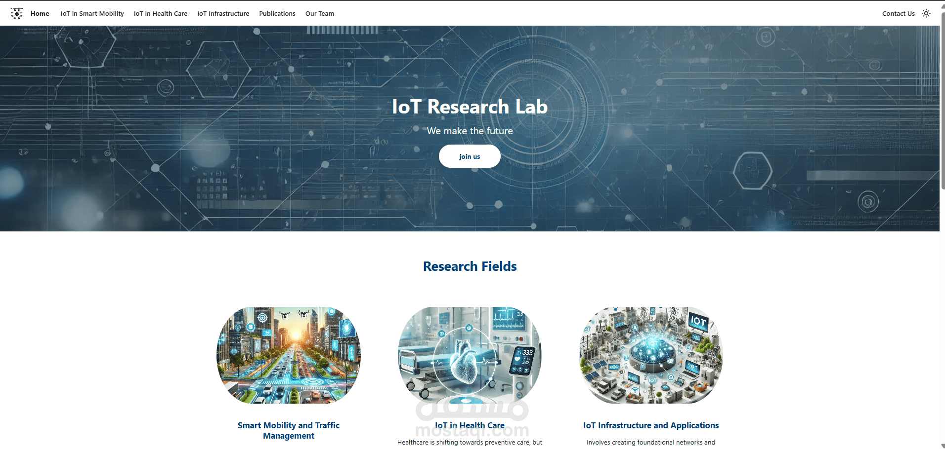 IoT Research Lab Portal (Full-Stack MERN Project)