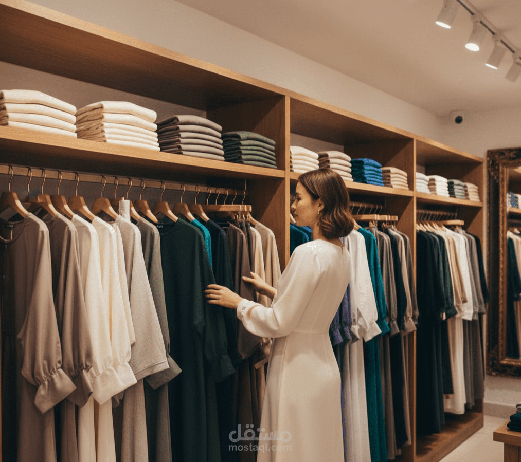 إعلان متجر ملابس – محتوى تسويقي رقمي