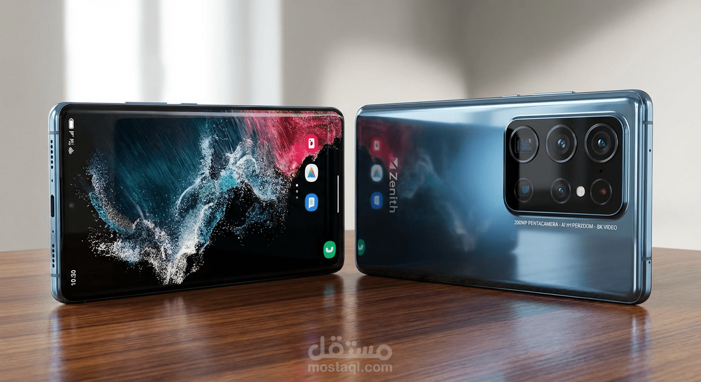 إعلان فيديو هاتف ذكي – إبراز التصميم والمميزات بشكل جذاب