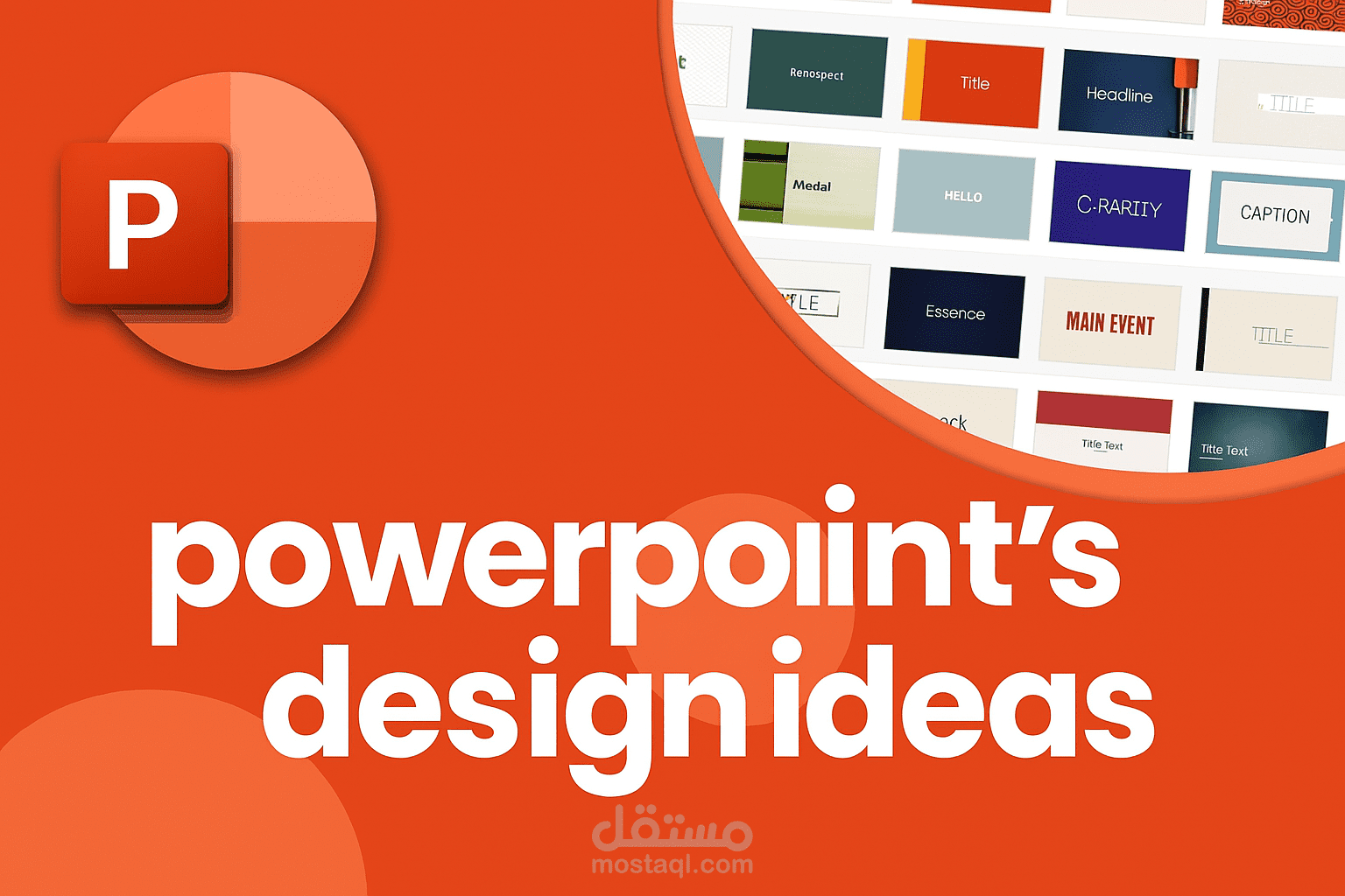تصميم عرض PowerPoint بشكل احترافي