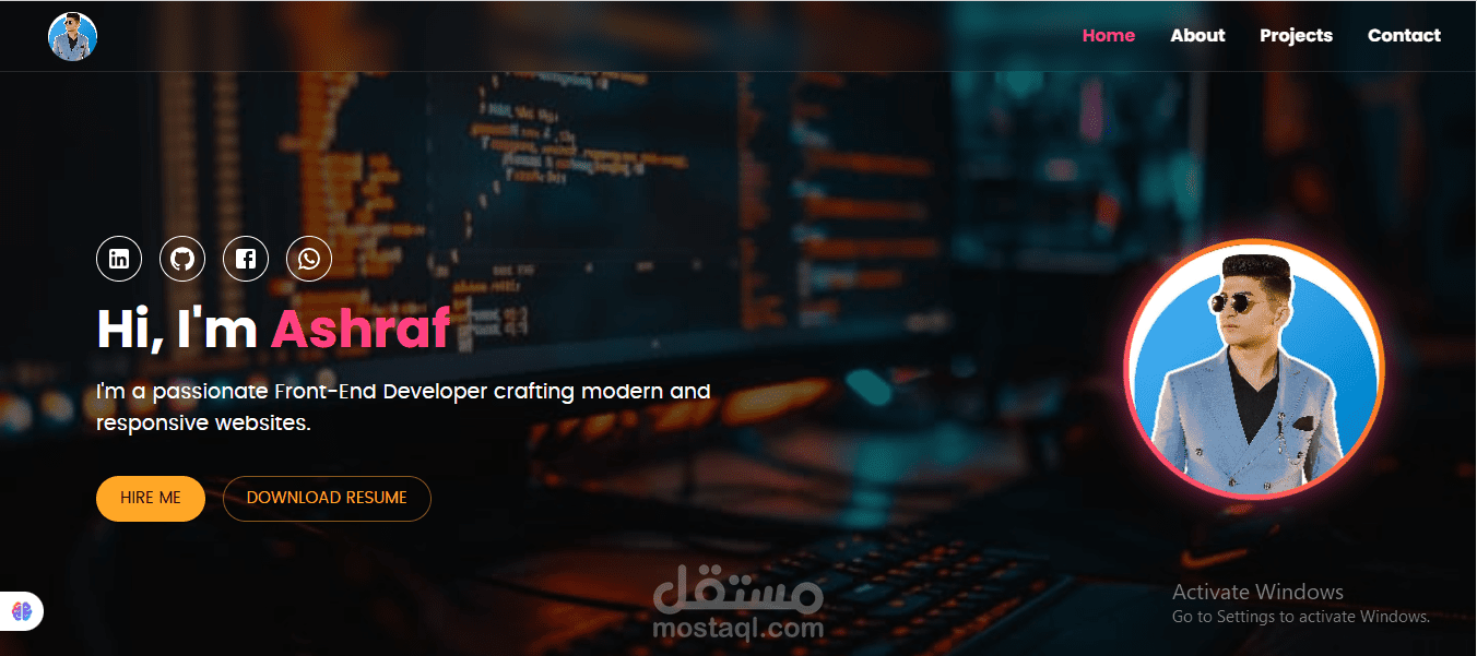 Personal Portfolio Website