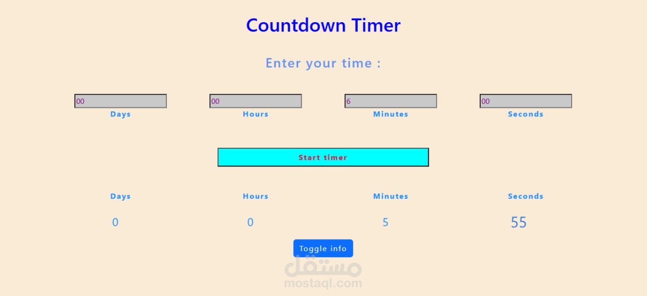Countdown Timer